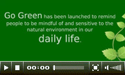 View Go Green Video