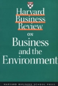 Harvard Business Review on Profiting from Green Business