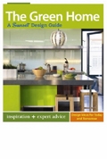 The Green Home: A Sunset Design Guide (Sunset Design Guides)