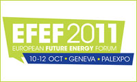 European Future Energy Forum 2011 - 10 to 12 October 2011