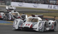 Audi achieves first victory of a hybrid vehicle at Le Mans