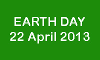 Earth day - 22 April 2013