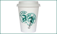 PLAnet Cup - Disposable, compostable coffee cup 