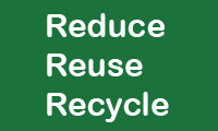 The 3 Rs: Reduce - Reuse - Recycle