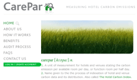 CarePar - The Hotel Carbon Index